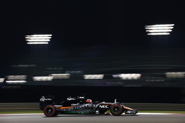 Nico Hulkenberg durante el Gran Premio de Abu Dhabi | Fuente: Zimbio