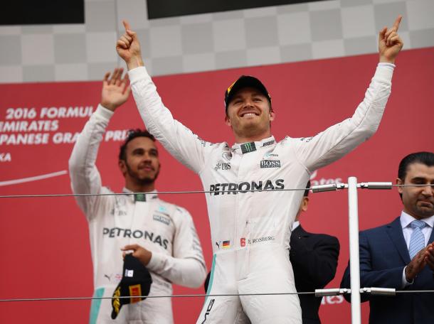 Mercedes se coronaba tricampeona de constructores en Suzuka | Fuente: Getty Images