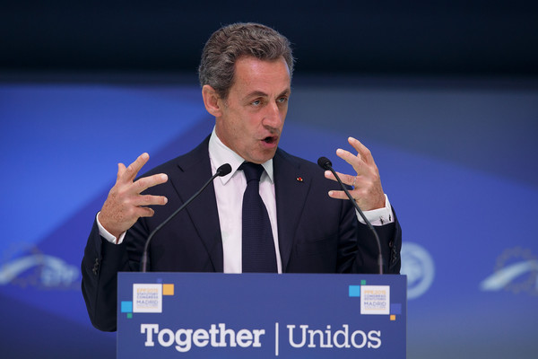 Sarkozy en el congreso del Partido Popular Europeo en 2015. Foto de zimbio.com/Pablo Blázquez Domínguez (Getty Images Europe)