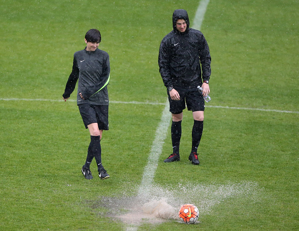 English weather continues to be the scourge of women's football (Photo credit: Nigel Roddis)