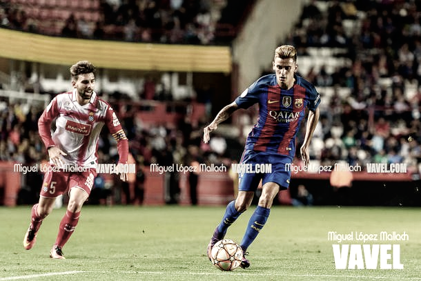 Nili ya jugó con el primer equipo en la Supercopa Catalana | Foto: Miguel López Mallach