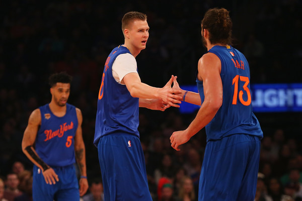 The Knicks just weren't  feeling it this year. Credit: Mike Stobe/Getty Images North America