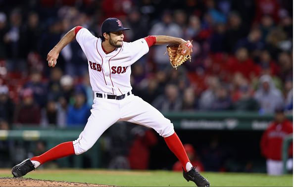 Boston called up Noe Ramirez to fill in for the injured Carson Smith. | Maddie Meyer - Getty Images