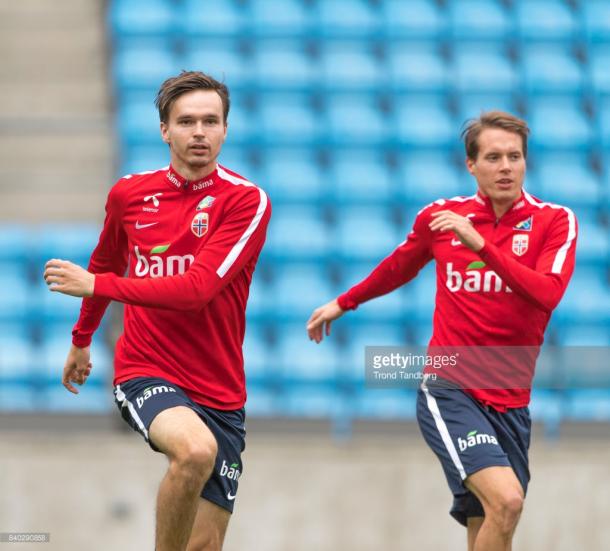 Ole Selnæs training with the Norway team ahead of some important fixtures. Source | Getty Images.