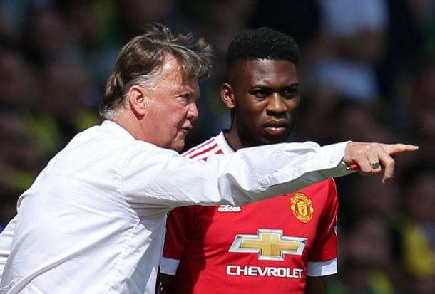 Louis van Gaal was an influential figure according to the youngster (Photo: Getty Images)