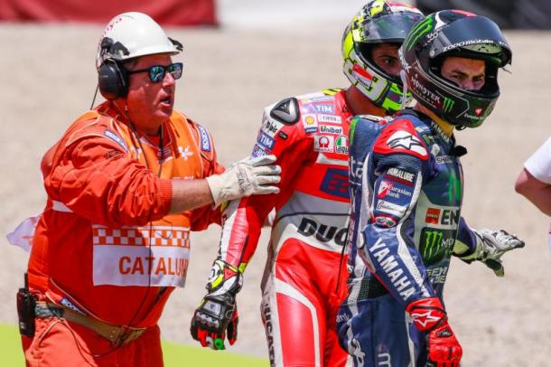 Marshal prepares for battle as Lorenzo refuses to speak with Iannone - www.motogp.com