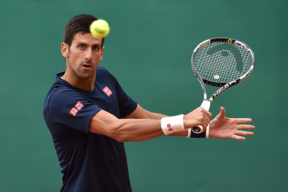 Djokovic during training session in Monte Carlo. | Photo: Getty Images