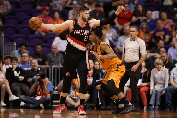 Jusuf Nurkic destacó en su etapa en Blazers (Foto: Zimbio)