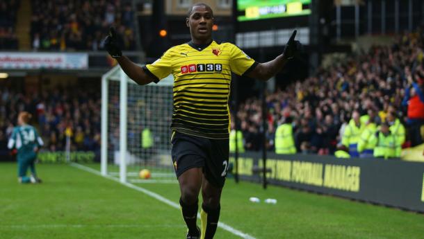 Odion Ighalo will be looking to find form against Newcastle this weekend.