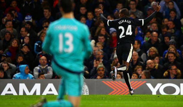 Ighalo managed to level the game for Watford, before Oscar missed a crucial penalty. (Image credit: Premier League)