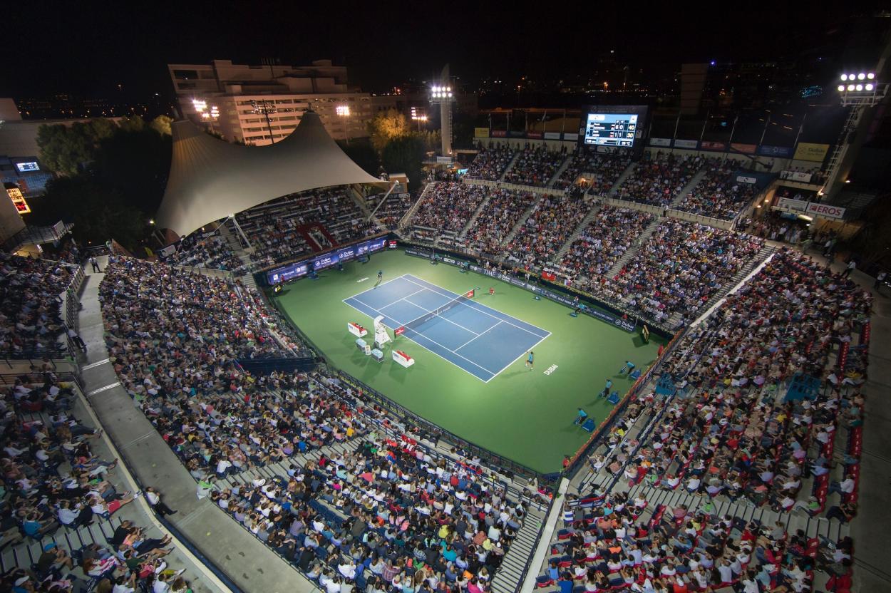 Photo: The Dubai Duty Free Tennis