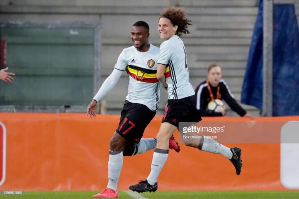 Oulare is a Belgium youth international. Source | Getty Images.