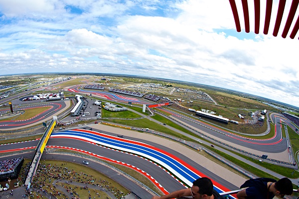 Circuit of the Americas. Foto: Twitter @F1