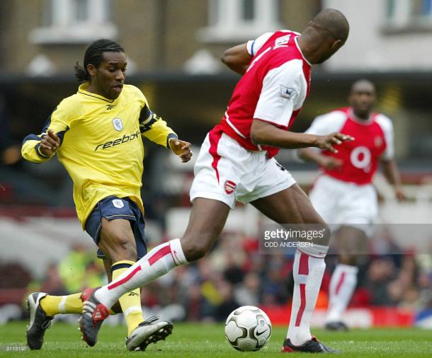 Okocha played in the premier league for Bolton between 2002 and 2006. Photo: Getty Images: Odd Andersen