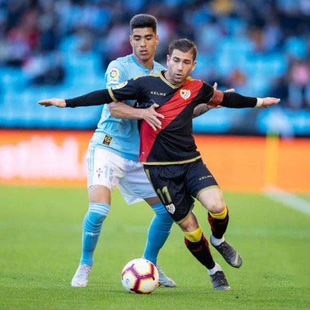 Olaza durante el último partido de la Temporada FUENTE: @RCCELTA