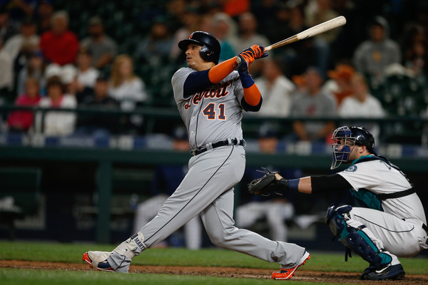 Victor Martinez could be on the move to a team that needs a DH in the American League next season. Photo Credit: Otto Greule Jr. of Getty Images