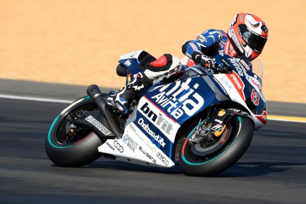 Barbara aboard his two-year-old Ducati at Mugello. (Photo: Crash.net)