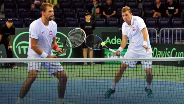 Lukasz Kubot (left) and Marcin Matkowski are the top seeds in Montpellier (Photo: PAP)