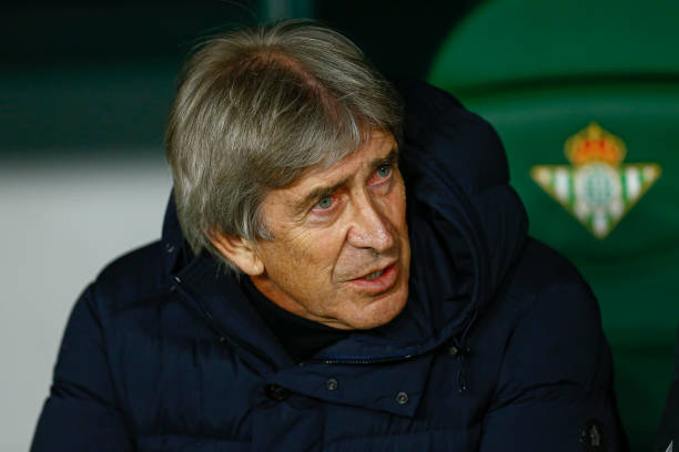 Manuel Pellegrini durante un partido. || Foto: Getty Images 