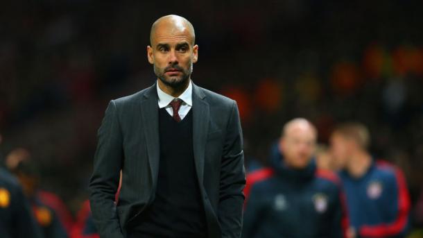 Pep Guardiola is heading to Manchester City at the end of the season. | Image source: Sky Sports.