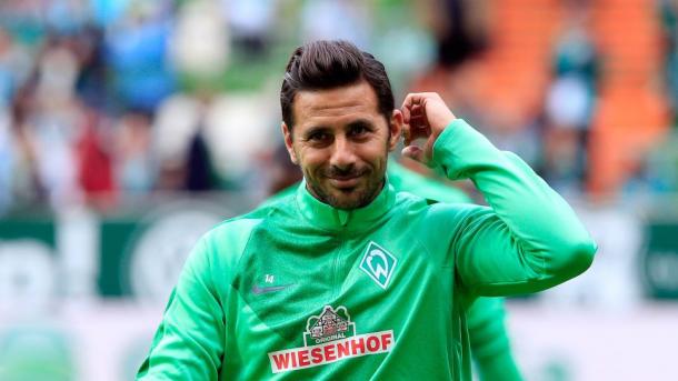 Pizarro, último goleador del Bremen. | Fuente: bundesliga.de