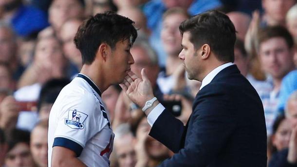 Manager Mauricio Pochettino could decide whether or not Son goes to Brazil (photo: Getty)
