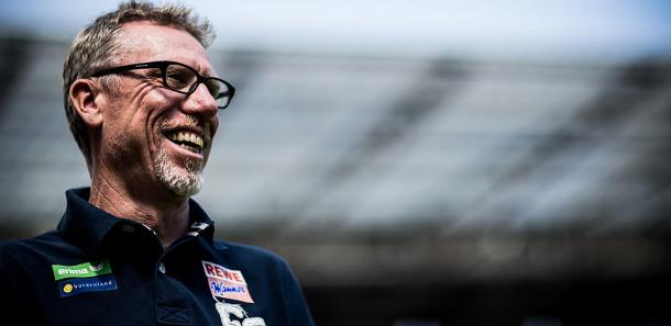 It has been all smiles since Stöger took charge. | Image credit: 1. FC Köln