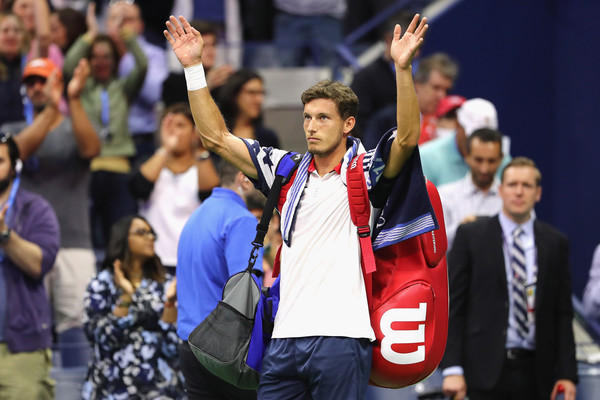 Pablo Carreno Busta walks off Arthur Ashe Stadium after his semifinal loss at the US Open | Photo: Elsa/Getty Images North America