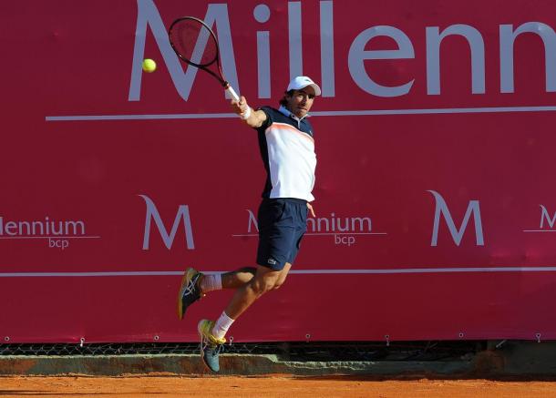 Pablo Cuevas reached the final as a lucky loser. (Photo by Millennium Estoril Open)