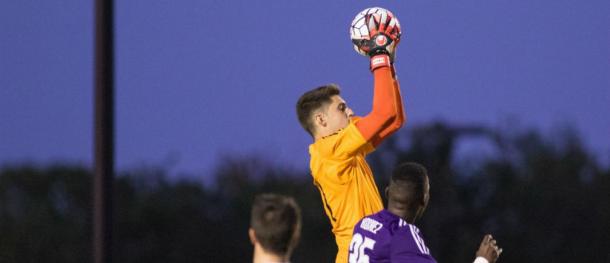 Pantemis en un partido de la academia. // Imagen: MLSsoccer