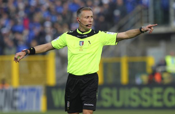 Paolo Valeri dirigirá el encuentro | Foto: FIGC