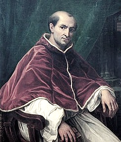 Retrato de Clemente V, fuente: Wikicomons