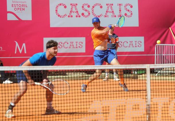 Bambridge and O'Mara outlasted the Spanish team Granollers/Lopez to book a place in the final. (Photo by Millennium Estoril Open)
