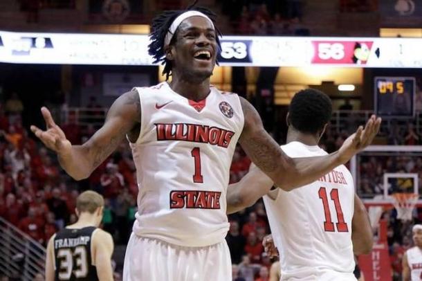 Lee was a dominant force on both ends of the floor for Illinois State/Photo: Associated Press