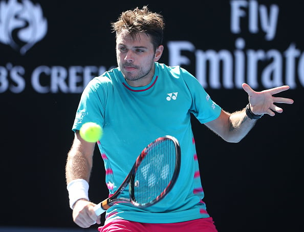 Stan Wawrinka should look to attack with his backhand as much as possible (Getty/Pat Scala)