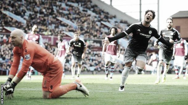 Above: Alexandre Pato scored on his Chelsea debut last Saturday in the 4-0 win over Aston Villa | Rex Features