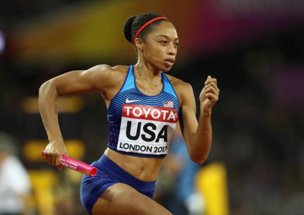 Allyson Felix could be one of those in action at the event (Getty/Patrick Smith)