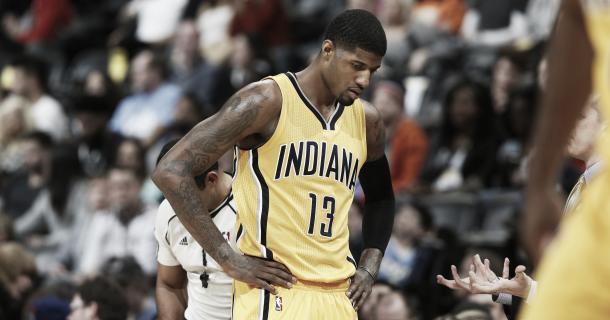 Paul George could be out of Indy this offseason. Photo: AP Images