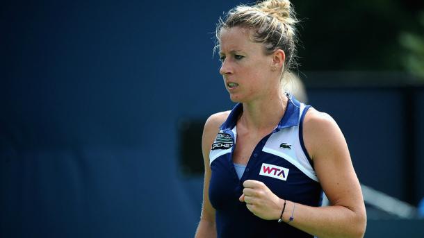 Pauline Parmentier, rival de Mariana en la primera ronda del Abierto de Rio. Foto: Getty Images