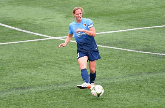 Pearce has been an essential piece of the development of Sky Blue FC in her home state of New Jersey | Source: Rich Barnes - Getty Images