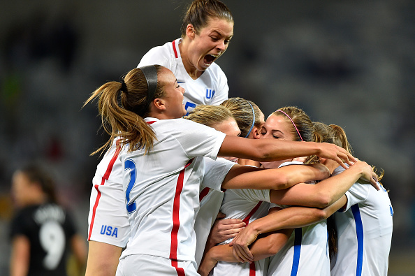 Can the USWNT retain their crown and make history in Rio? (credit: Pedro Vilela/Getty)