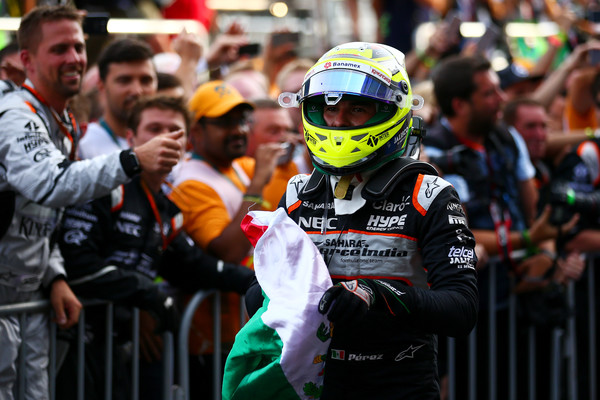 Especialmente com Sergio Pérez, a Force India é uma surpresa positiva no ano (Foto: Dan Istitene/Getty Images)