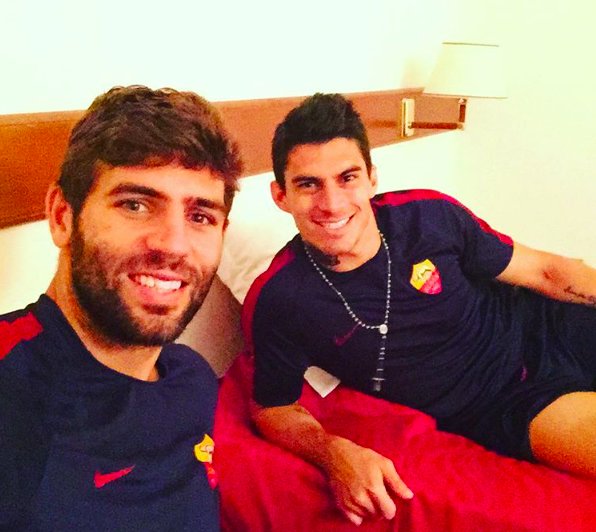 Fazio and Perotti are reunited at Roma | Photo: instagram.com/fedefazio20/