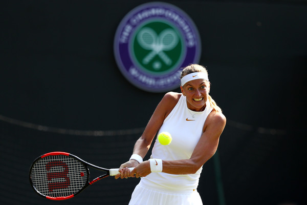 It was a sluggish start from Kvitova though she managed to rebound to win the second set later on | Photo: Michael Steele/Getty Images Europe