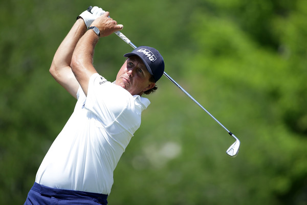 Phil Mickelson at the Quail Hollow Club. Photo: Jeff Gross/Getty Images
