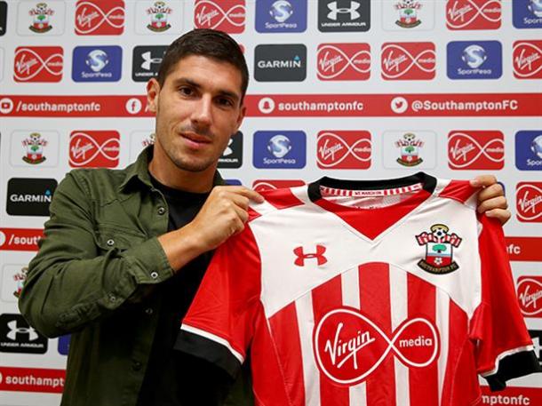 Pied is likely to be the second choice right back ahead of Martina. Photo source: Saintsfc