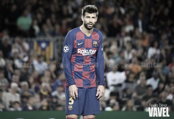 Gerard Piqué, colosal en defensa | Foto: Noelia Déniz - VAVEL