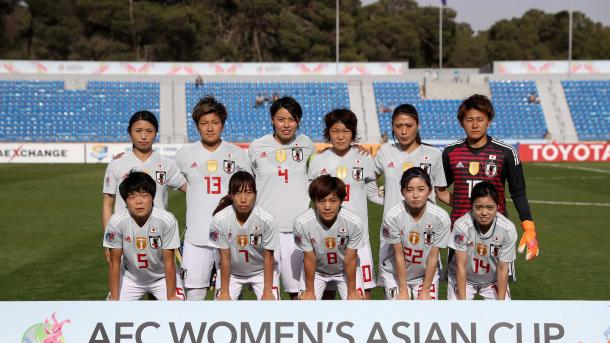 Formación del seleccionado de Japón en la Copa Femenina - Jordania 2018 | Fuente: FIFA