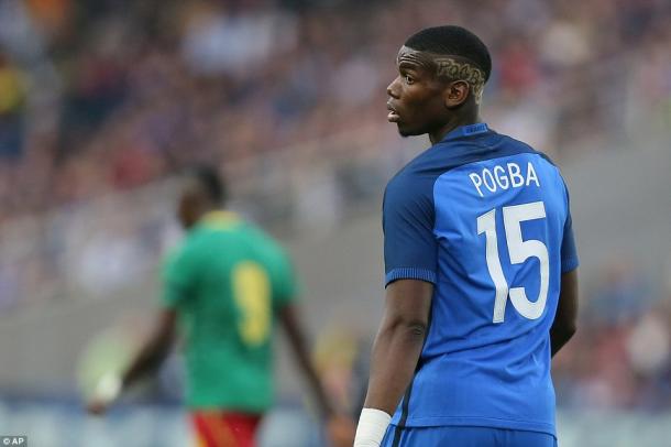 Pogba with France at Euro 2016 | Photo: AP