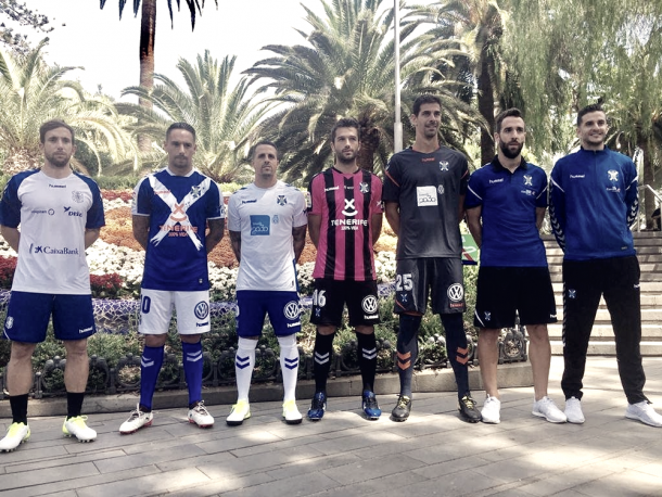 Presentación de la equipación para la temporada 2017/18. Foto: CD Tenerife